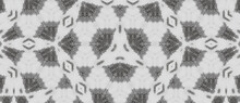 Gray Kaleidoscope Pattern - Background