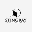 Stingray Elegant Logo Template with some Rounded Effect