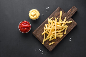 Canvas Print - French fries