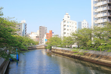 Poster - 大横川　越中島付近