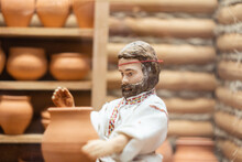 Miniature Figurines Of People Engaged In Crafts