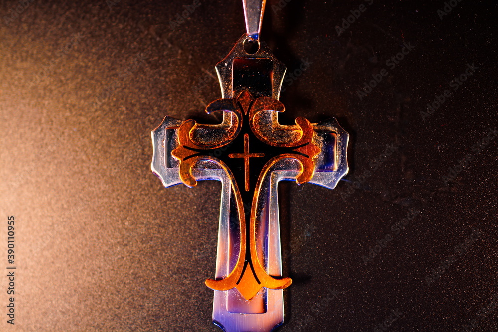 gold cross Stock Photo | Adobe Stock