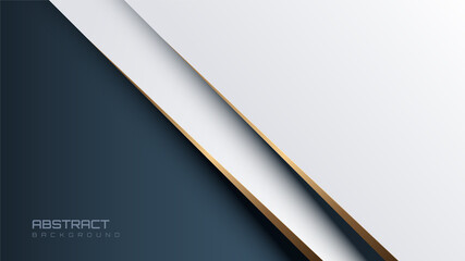 Abstract luxury background with golden line navy blue. Elegant for magazine, brochure, banner, poster, business card template.