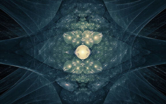 digital generated image in the form of abstract geometric shapes of various shades and colors for use in web design and computer graphics