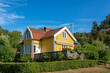 Swedish houses by the coast