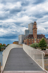 Wall Mural - Malmo Live Blocks Bridge Entry