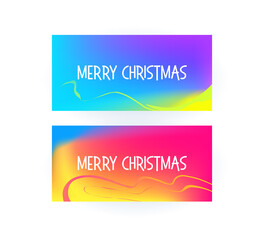 Christmas horizontal banner blurred Background Xmas design. Holly Jolly Christmas lettering Holiday happy xmas time of Christmas holidays concept christmas poster