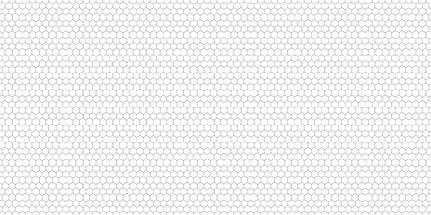 Honeycomb hexagon background pattern. Vector isolated texture.