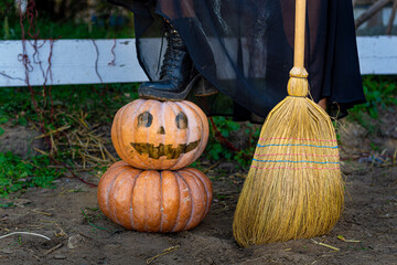 halloween pumpkin and pumpkins