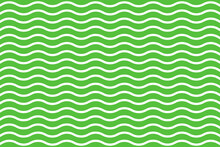 Seamless Green Pattern Abstract Background With Waves