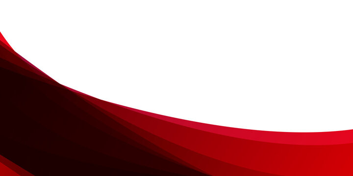 Red black wave curve abstract presentation background with copy space