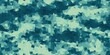© Andrew - Camouflage pattern background. Classic clothing style masking camo repeat print