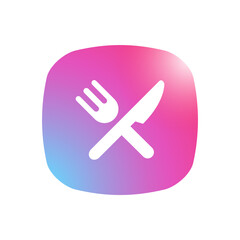 Sticker - Cafeteria - Mobile App Icon