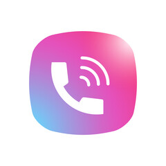 Poster - Phone Speaker - Mobile App Icon