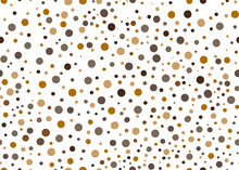 Abstract Geometric Bright Brown Colored Seamless Pattern