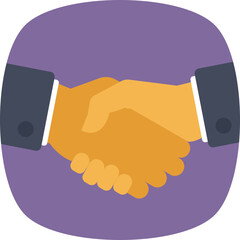 
Get the deal done, handshake design for partnership 
