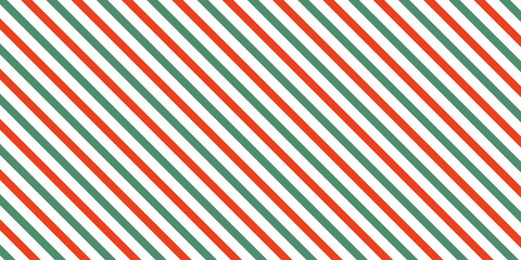 Wall Mural - Abstract line pattern background christmas colours
