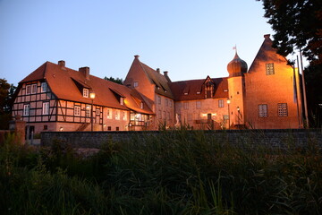 Wall Mural - Burg in Bad Bederkesa