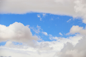 blue sky heaven clouds air wallpaper texture background