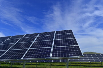  Solar panels green energy light energy