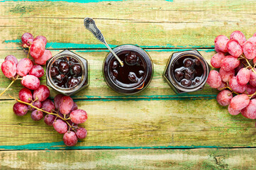 Wall Mural - Homemade berry jam