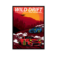 Wild Drift On The Mountain