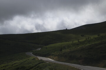 Poster - Road in a mountainous environment