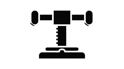 Poster - Scaffolding icon animation. Motion set of best icons and then each objects is shown separately
