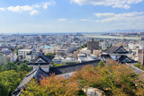 Fototapeta Do pokoju - 和歌山城から見た和歌山市　和歌山県　Wakayama city seen from Wakayama castle Wakayama-ken 