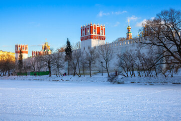 Wall Mural - Novodevichy Monastery, Moscow, Russia