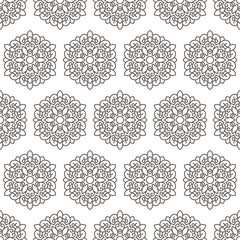 Wall Mural - Elegant stylish hexagon pattern. - Vector.