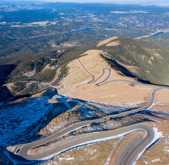 Wall Mural - Pike's Peak Aerial