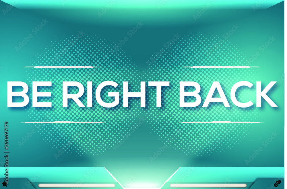 Twitch Overlay -Twitch Be Right Back Screen