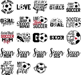 collection of soccer phrases, slogans or quotes