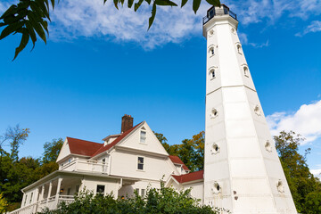 Wall Mural - North Point Lighthouse