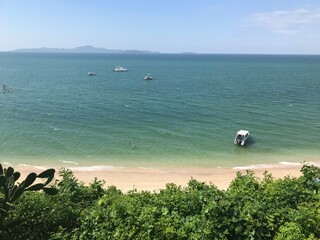 Wall Mural - view from the beach