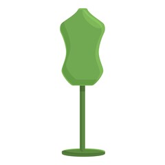 Poster - Clothing repair stand icon. Cartoon of clothing repair stand vector icon for web design isolated on white background
