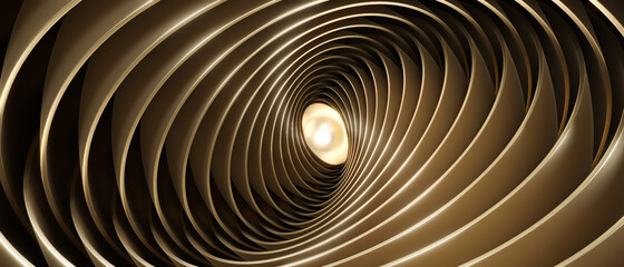 Poster - Abstract golden background. 3d rendering - illustration.
