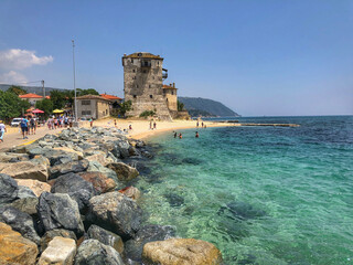 castle on the beach