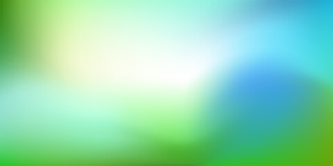 Sticker - Іти на сторінку
|12345...9Далі
Natural blurred background. Abstract Green Blue gradient with light backdrop. Vector illustration. Ecology concept for your graphic design, banner, poster, wallpapers, w
