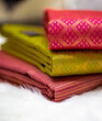 The Kanchipuram silk the traditional trademark