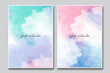 © Momo_sty - Abstract watercolor painted brush background