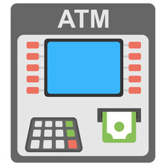 Canvas Print - 
ATM Machine 
