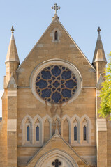 Canvas Print - Exterior view of St Mary's Cathedral in Hobart