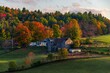 Beautiful Fall colors farm house