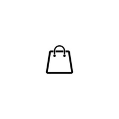 Wall Mural - shopping cart icon set, shopping bag, shopping basket icon vector symbol
