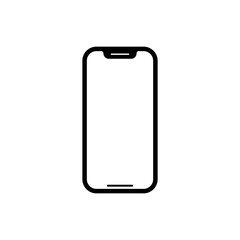 Poster - Smartphone icon. Phone icon. Mobile vector illustration. Cellphone pictogram. Telephone symbol for your web site design, logo, app, UI. EPS 10.
