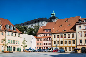 Canvas Print - weißenfels, deutschland - marktplatz in der altstadt