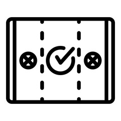 Poster - Repair tech icon. Outline repair tech vector icon for web design isolated on white background