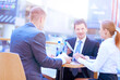 © lenets_tan - Group of happy young business people in a meeting at office